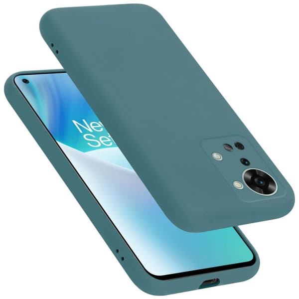 Deksel til OnePlus Nord 2T Silikondeksel TPU Case Cover Liquid Grønn Deksel til OnePlus Nord 2T Silikondeksel TPU Case Cover Liquid Grønn