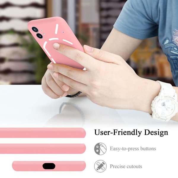 Deksel til Nothing Phone (1) Silikondeksel TPU Case Cover
