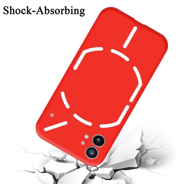 Deksel til Nothing Phone (1) Silikondeksel TPU Case Cover
