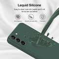 Pikkukuva 4 / 7: Samsung S21 Plus Kuminen Matt Green Shell Liquid - vihreä