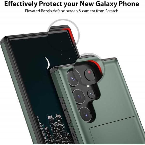 Samsung Galaxy S23 Ultra Stødsikkert dækkortrum StreetWise