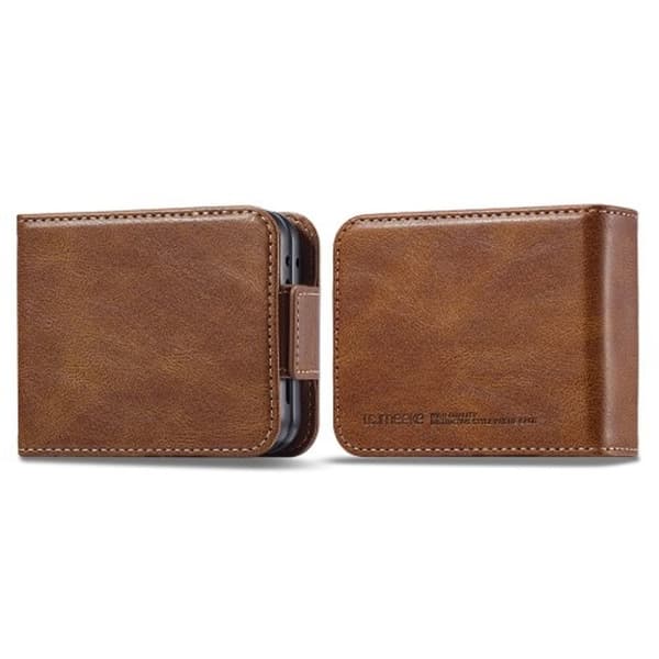 LC.IMEEKE Samsung Galaxy Z Flip5 5G fodral - Brun