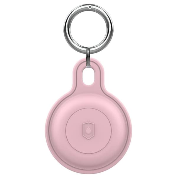 Apple AirTag vattentätt fodral med spänne - rosa