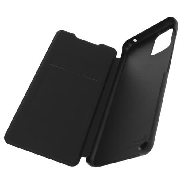 Étui - Anymode - Flip Wallet - Samsung A22 5G - Svart - Heltäckande skydd