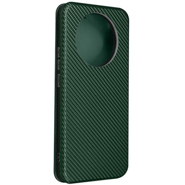 Fodral för Realme 11 Pro Plus och 11 Pro - AVIZAR - Carbon Wallet - Mörkgrön
