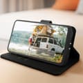 Miniatyrbild 3 av 4: Fodral till Honor 90 Lite - AVIZAR - Plånbok - Videostödfunktion - Svart