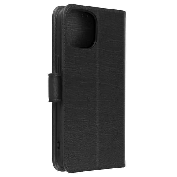 Skal till iPhone 15 Pro Max - AVIZAR - Chesterfield - Stativfunktion - Svart