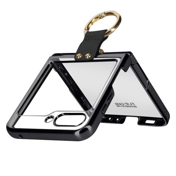 Ringfodral till Samsung Galaxy Z Flip 5 Polycarbonate Series Ringfodral Svart