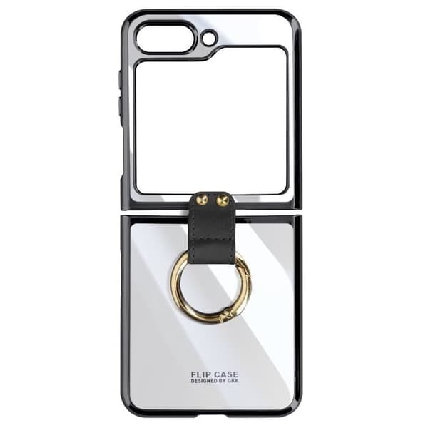 Ringfodral till Samsung Galaxy Z Flip 5 Polycarbonate Series Ringfodral Svart