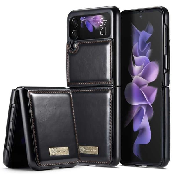 CaseMe Slim Retro Wallet Case RFID-beskyttelse Samsung Galaxy Z Flip 4