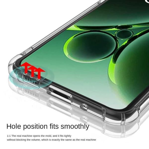 OnePlus Nord 3 gennemsigtigt stødabsorberende cover