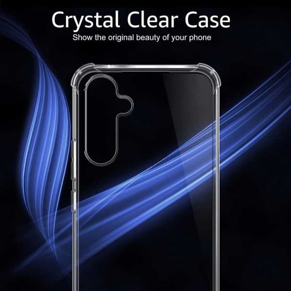 Samsung Galaxy A05s läpinäkyvä iskuja vaimentava kansi