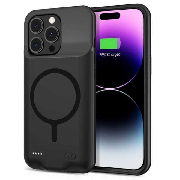 iPhone 15 Pro MagSafe batteridæksel 7000mAh