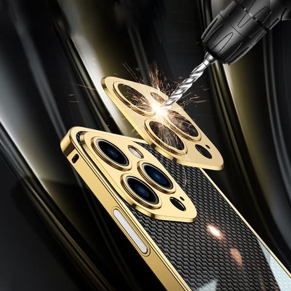 iPhone 12 Pro - Skal/Mobilskal - Carbon Fiber