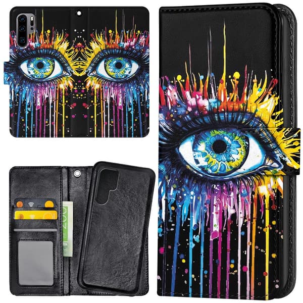Huawei P30 Pro - Mobilcover/Etui Cover Rindende Øje