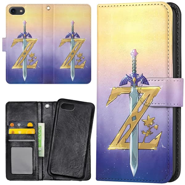 iPhone 7/8/SE - Lommebok Deksel Zelda