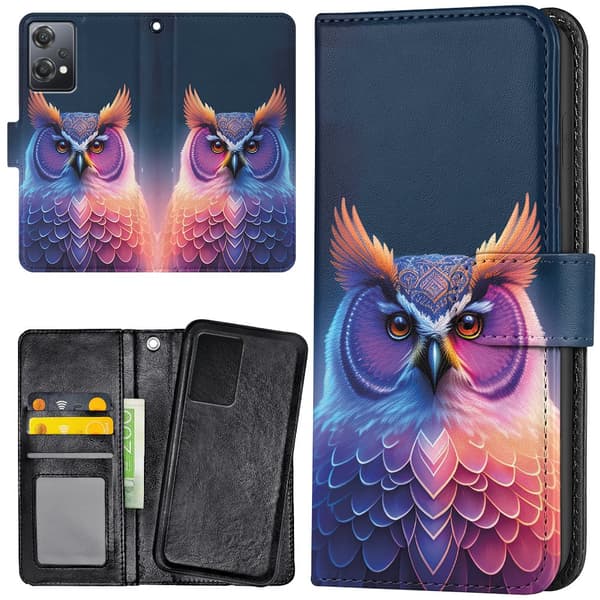 OnePlus Nord CE 2 Lite 5G - Lommebok Deksel Ugle