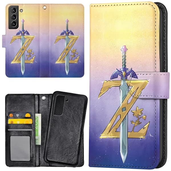 Samsung Galaxy S21 - Plånboksfodral/Skal Zelda