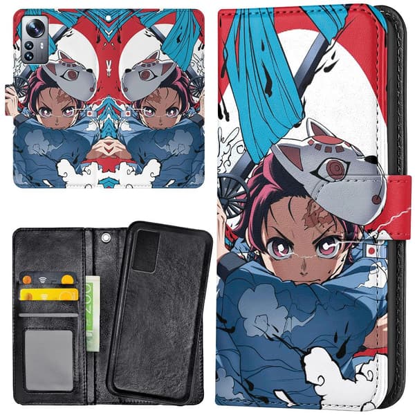 Xiaomi 12 - Plånboksfodral/Skal Anime