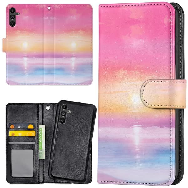 Samsung Galaxy A13 5G/A04s - Lommebok Deksel Sunset