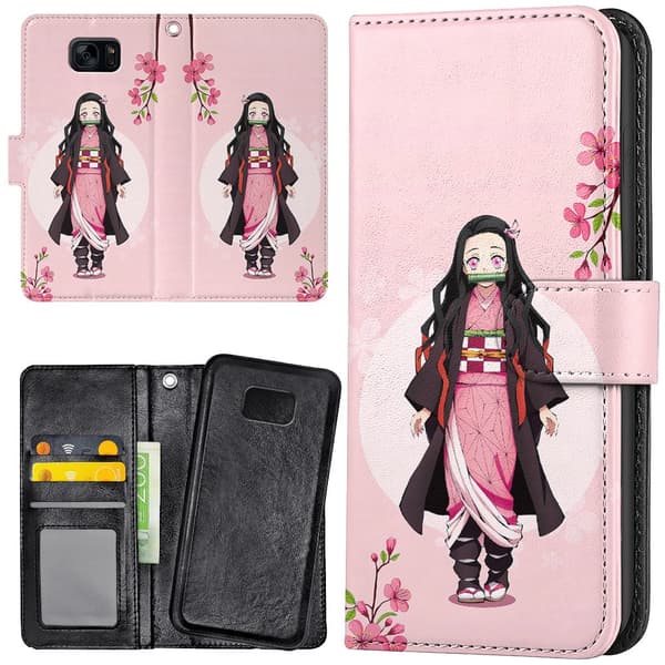 Samsung Galaxy S7 - Lommebok Deksel Anime