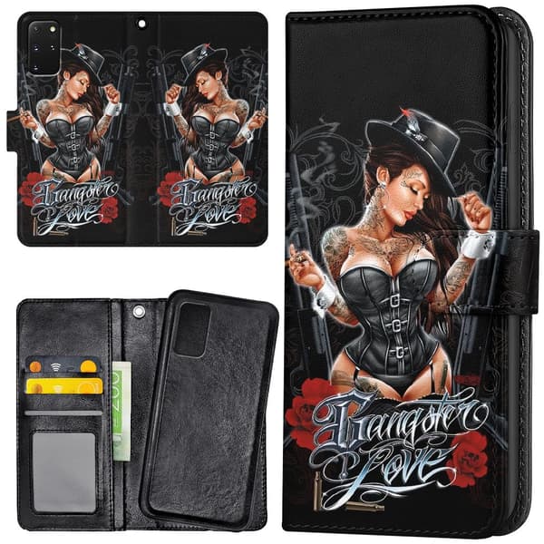 Samsung Galaxy S20 FE - Lompakkokotelo/Kuoret Gangster Love