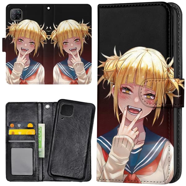 Huawei P40 Lite - Mobilcover/Etui Cover Anime Himiko Toga