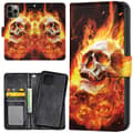 Miniatyrbillede 1 af 2: iPhone 13 Pro Max - Mobilcover/Etui Cover Burning Skull