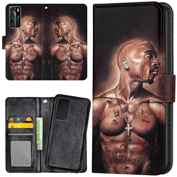 Huawei P40 - Lommebok Deksel 2Pac