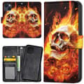 Miniatyrbillede 1 af 2: iPhone 13 - Mobilcover/Etui Cover Burning Skull