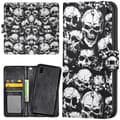 Pikkukuva 1 / 2: Samsung Galaxy A10 - Lompakkokotelo/Kuoret Skulls