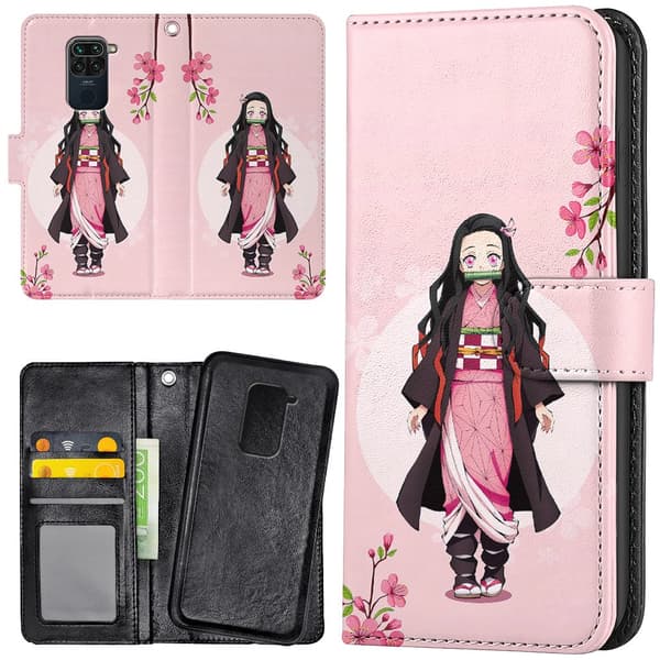Xiaomi Redmi Note 9 - Lommebok Deksel Anime