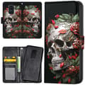 Miniatyrbillede 1 af 2: Xiaomi Redmi Note 9 - Mobilcover/Etui Cover Skull Roses