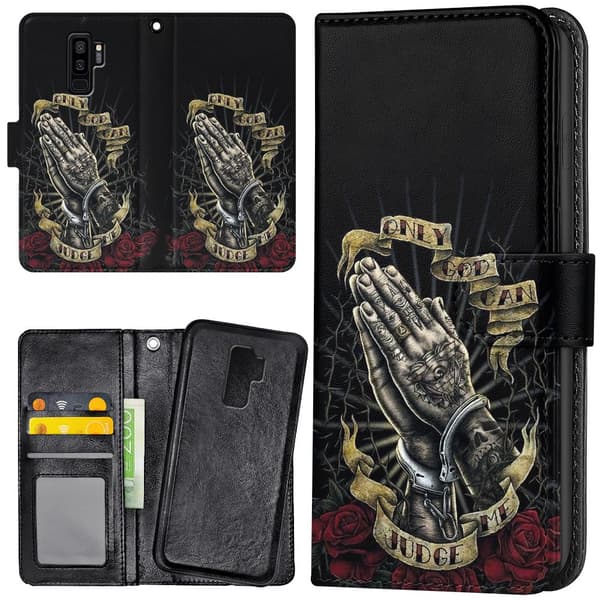 Samsung Galaxy S9 Plus - Mobilcover/Etui Cover Only God Can Judge Me