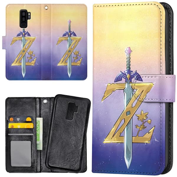 Samsung Galaxy S9 Plus - Lompakkokotelo/Kuoret Zelda