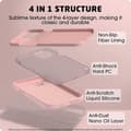 Miniatyrbillede 2 af 7: iPhone 13 Gummieret mat Pink Shell Liquid - Pink