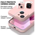 Pikkukuva 4 / 7: iPhone 15 kumitettu mattapinkki kuoren neste - vaaleanpunainen