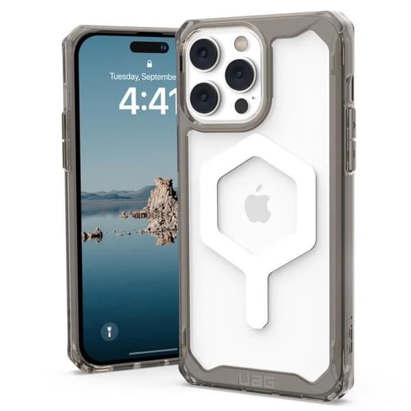 Bakcover - UAG - Plyo MagSafe - Mjuk silikon - Grå - iPhone 14 Pro Max