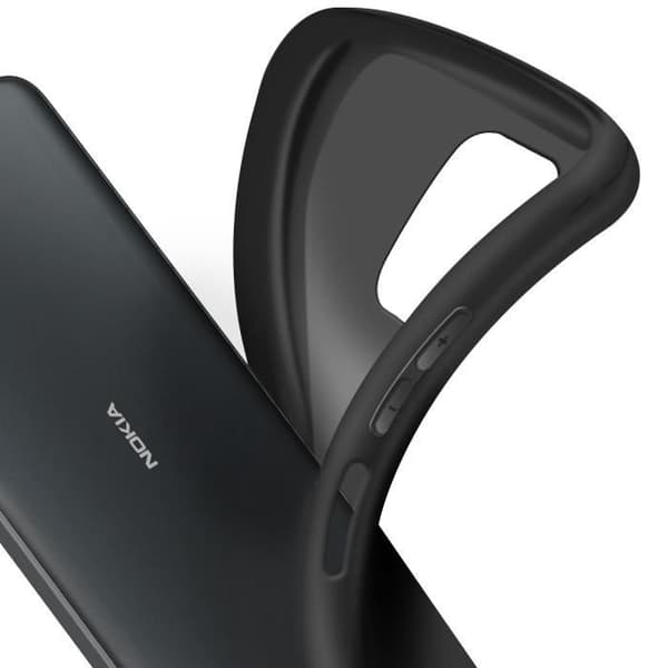 Fodral till Nokia G42 - AVIZAR - Klassiskt fodral - Mjuk silikon - Svart