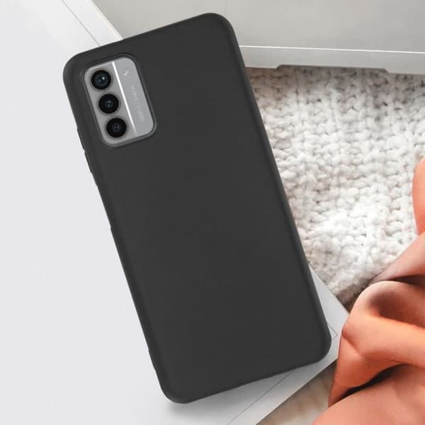 Fodral till Nokia G42 - AVIZAR - Klassiskt fodral - Mjuk silikon - Svart