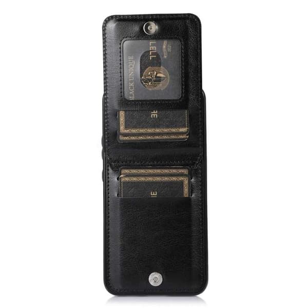 Samsung S23 FE Mobilskal Korthållare 5-FACK Retro V3