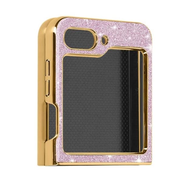 Mobilskal - AVIZAR - Galaxy Z Flip 5 - Glittrig - Hård - Ökad skydd