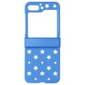 Miniatyrbild 1 av 4: Coque för Samsung Galaxy Z Flip 5 - AVIZAR - Star Case - Hård - Stjärnmönster - Blå