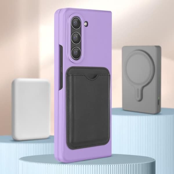 MagSafe Fodral för Samsung Galaxy Z Fold 5 Rigid Slim Design Lila