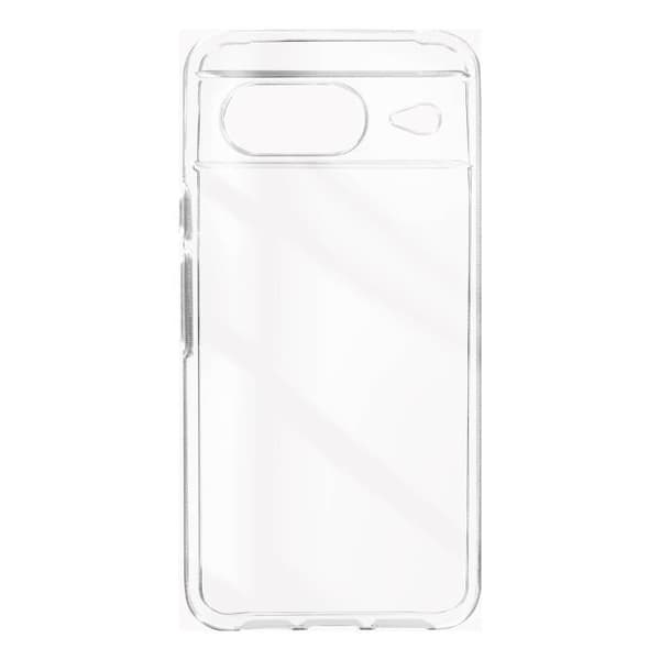 Smartphonefodral - Bigben - Google Pixel 8 - Silikon Gel - Transparent - Anti-gulning