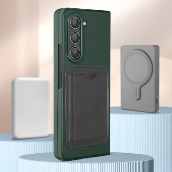 MagSafe Fodral till Samsung Galaxy Z Fold 5 - AVIZAR - Smal design - Mörkgrön