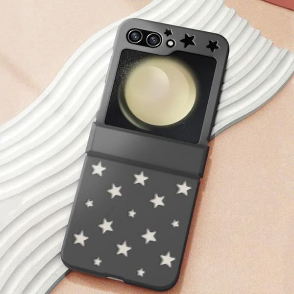 Telefonfodral - AVIZAR - Star Case - Svart - Hård - Stjärnmönster