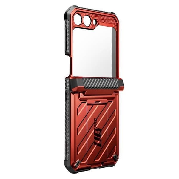 Fodral till Samsung Galaxy Z Flip 5 Multi-Layer Unicorn Beetle Pro Supcase Röd