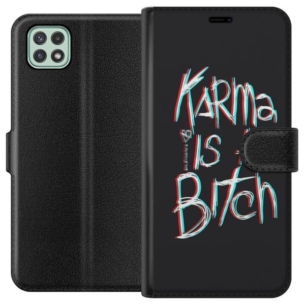 Samsung Galaxy A22 5G Lommeboketui Karma