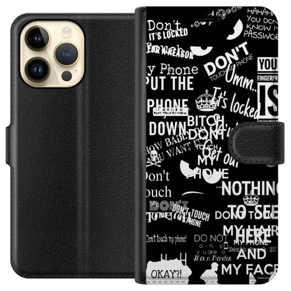 Apple iPhone 14 Pro Max Lompakkokotelo Älä kosketa